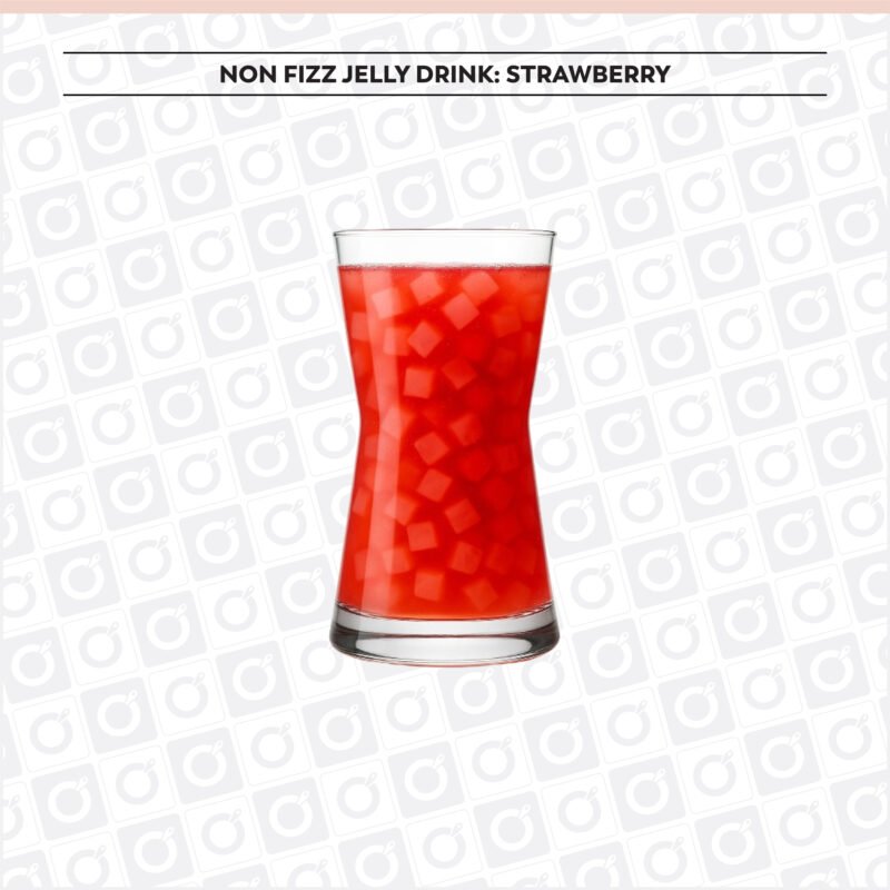 Non Fizz Jelly Drink: Strawberry - The Cozy Bowl